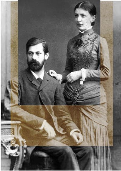 Sigmund Freud und Martha Bernays um 1885